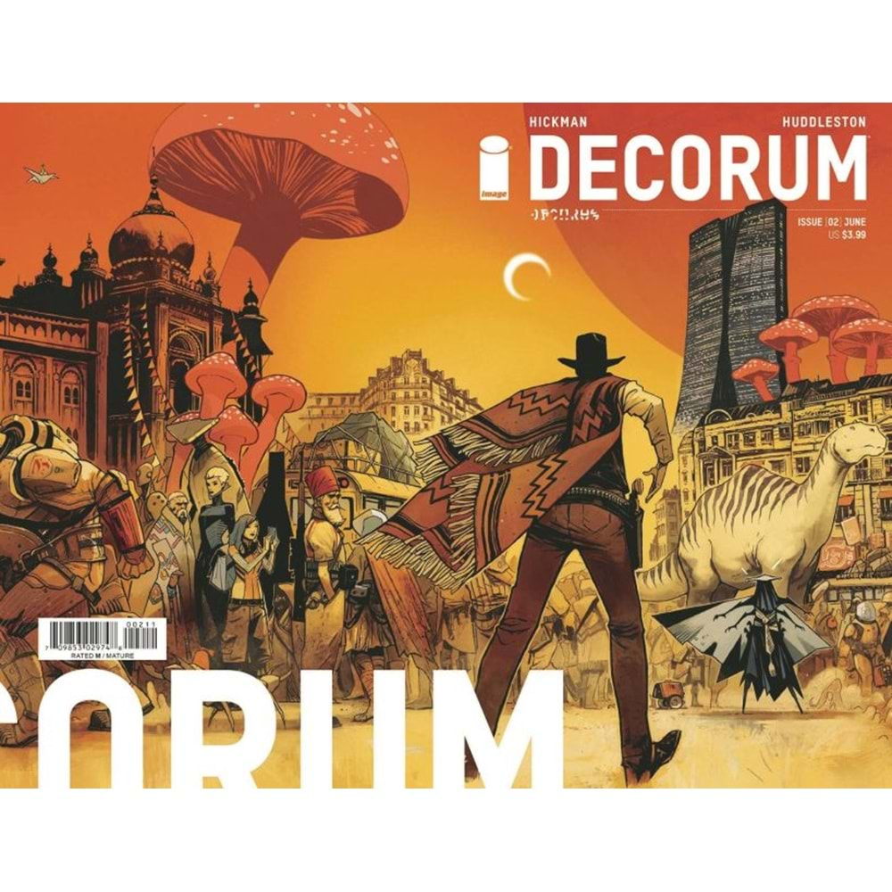 DECORUM # 2 COVER A HUDDLESTON