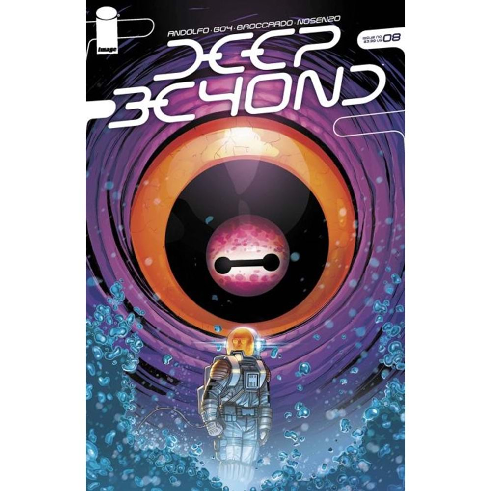 DEEP BEYOND # 8 (OF 12) COVER A BROCCARDO