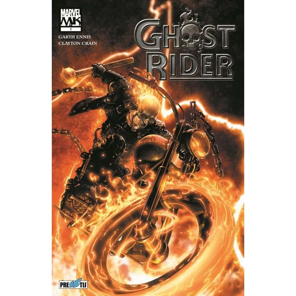 GHOST RIDER LANETLENMEYE GİDEN YOL SAYI 1-6 TAM SET