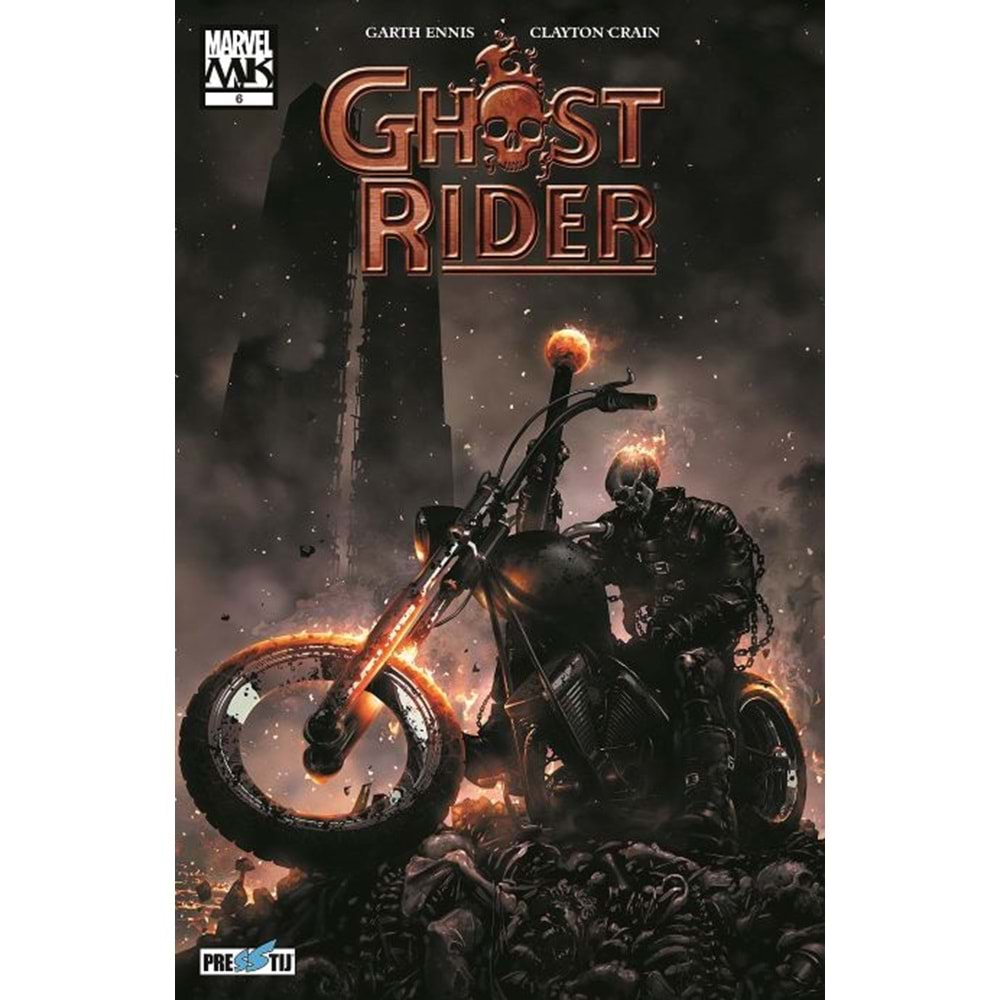 GHOST RIDER LANETLENMEYE GİDEN YOL SAYI 1-6 TAM SET