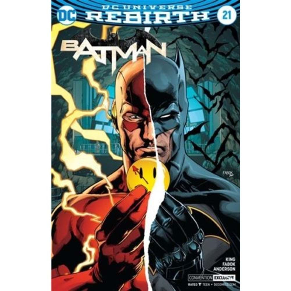 BATMAN (2016) # 21 (THE BUTTON) LENTICULAR COVER