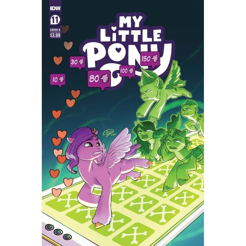 MY LITTLE PONY # 11 COVER B HUANG