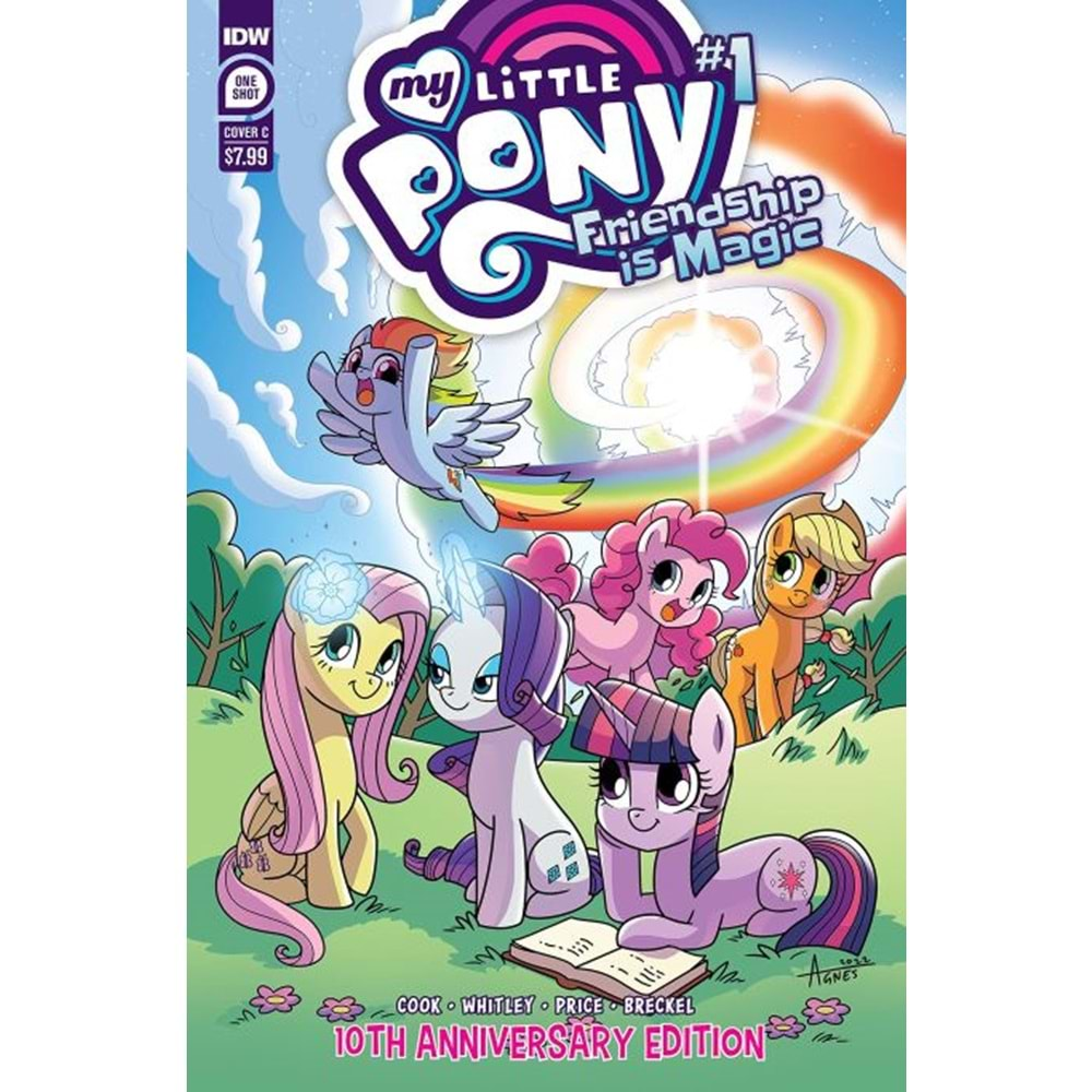 MY LITTLE PONY FRIENDSHIP IS MAGIC 10TH ANNIVERSARY EDITION # 1 (ONE-SHOT) COVER C GARBOWSKA