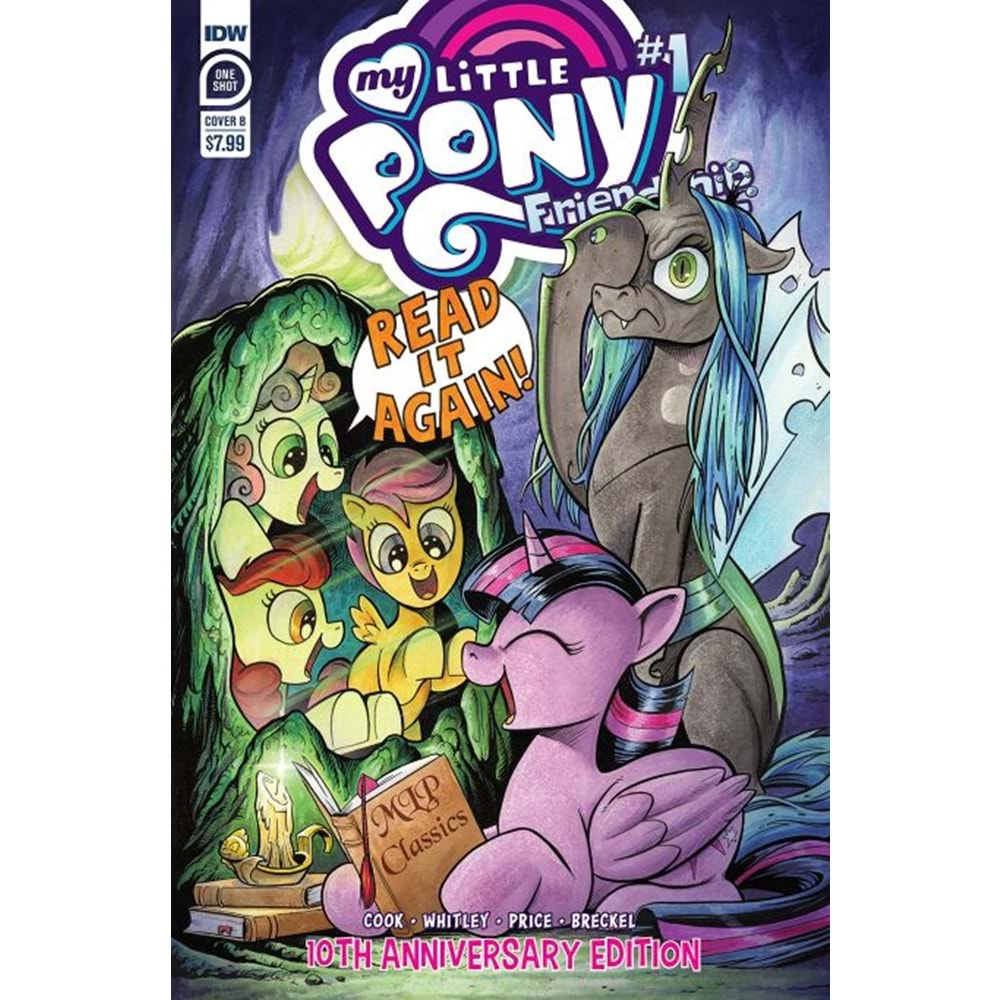 MY LITTLE PONY FRIENDSHIP IS MAGIC 10TH ANNIVERSARY EDITION # 1 (ONE-SHOT) COVER B PRICE