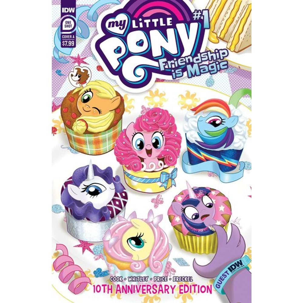 MY LITTLE PONY FRIENDSHIP IS MAGIC 10TH ANNIVERSARY EDITION # 1 (ONE-SHOT) COVER A MEBBERSON