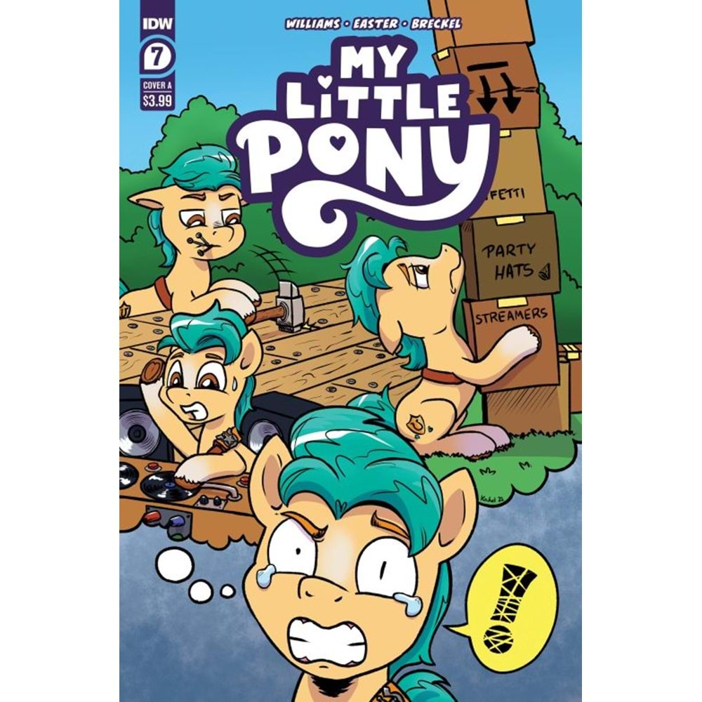 MY LITTLE PONY # 7 COVER A KACHEL