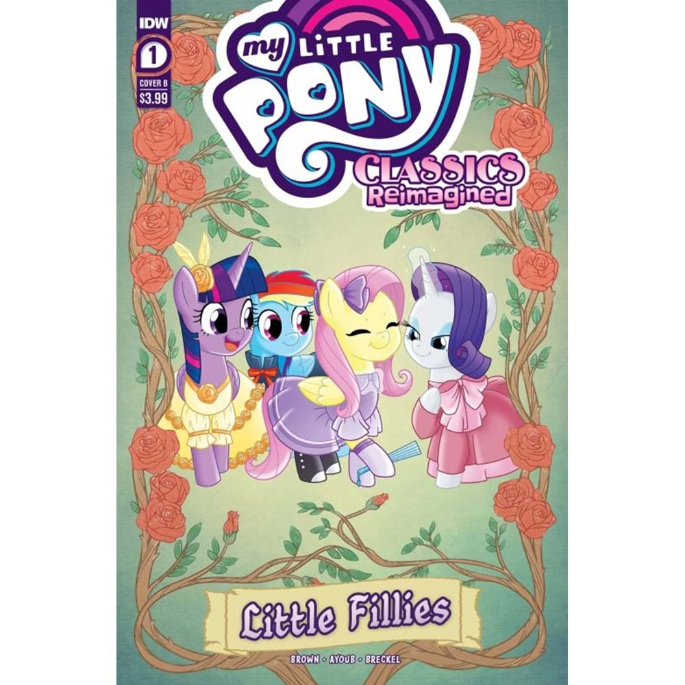 MY LITTLE PONY CLASSICS REIMAGINED LITTLE FILLIES # 1 COVER B GARBOWSKA