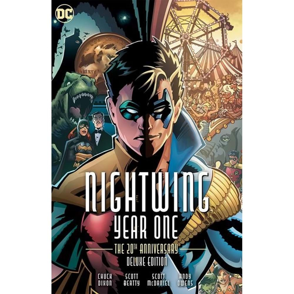 NIGHTWING YEAR ONE 20TH ANNIVERSARY DELUXE EDITION HC BOOK MARKET SCOTT MCDANIEL EDITION