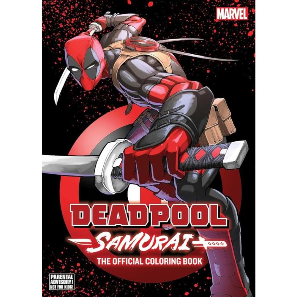 DEADPOOL SAMURAI OFFICAIL COLORING BOOK TPB