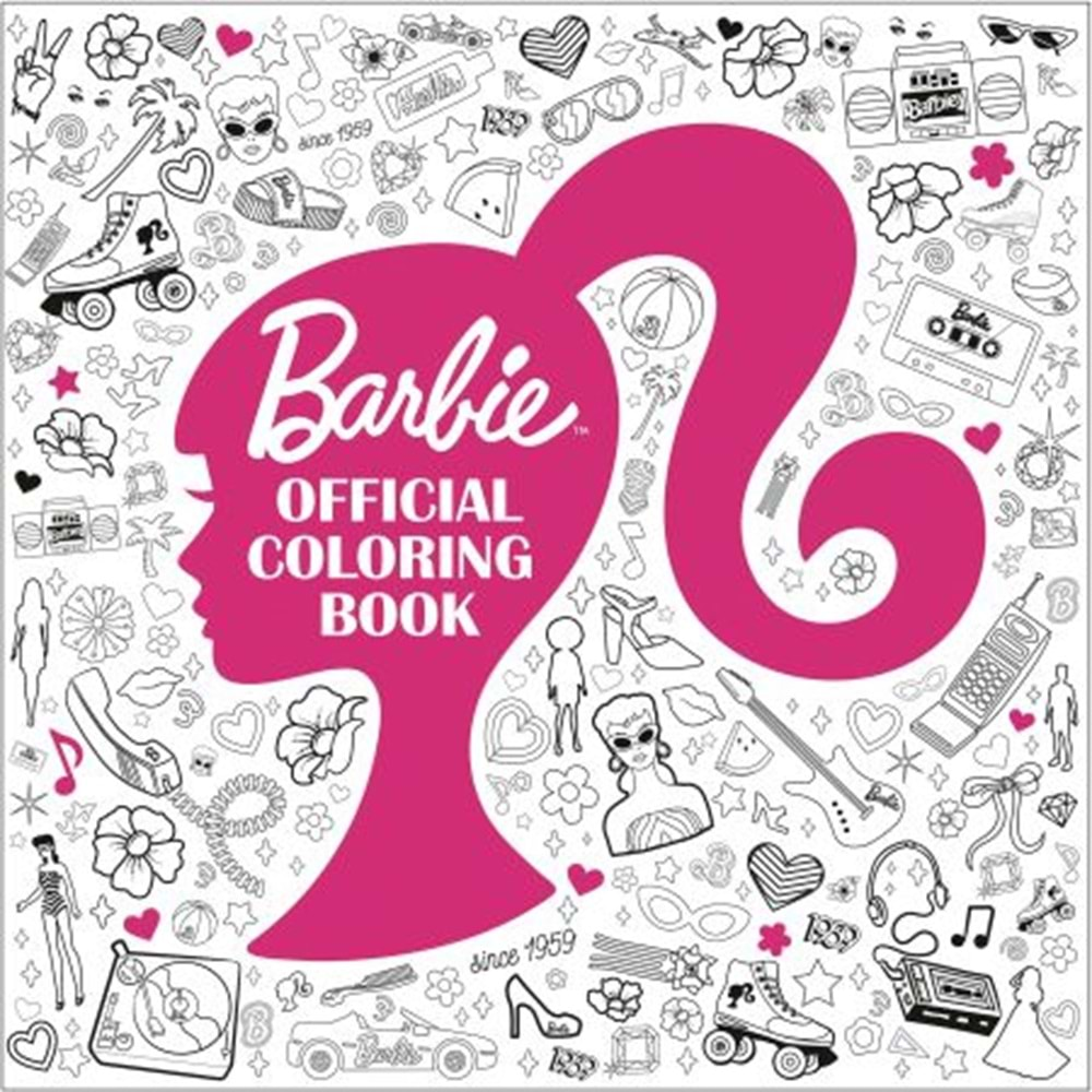 BARBIE OFFICIAL COLORING BOOK