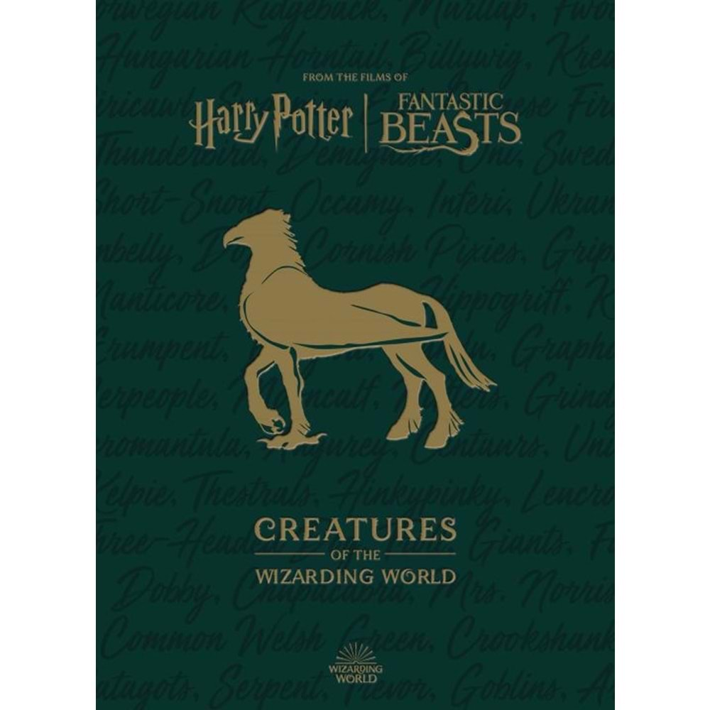 HARRY POTTER CREATURES OF THE WIZARDING WORLD HC