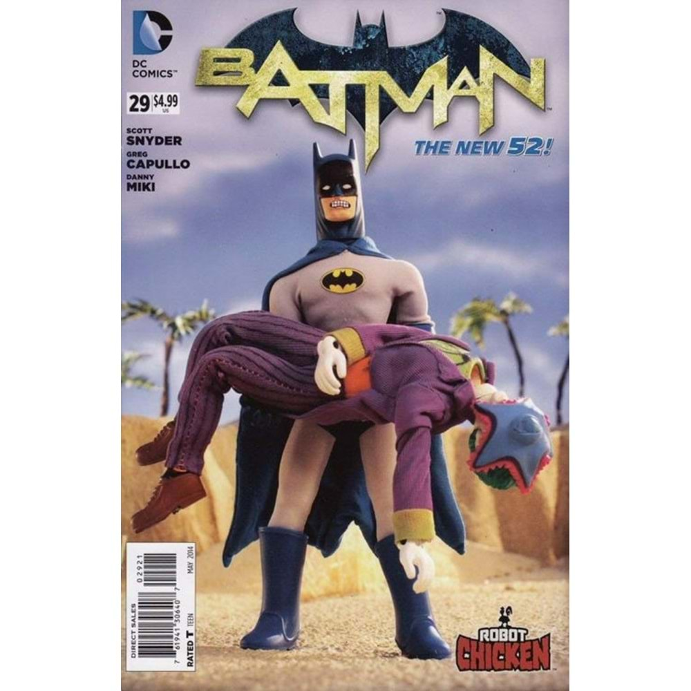 BATMAN (2011) # 29 1:25 ROBOT CHICKEN VARIANT