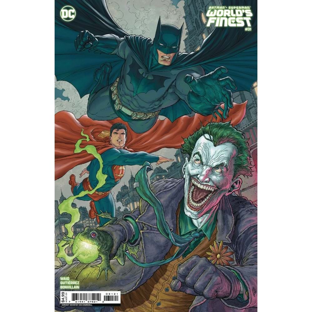 BATMAN SUPERMAN WORLDS FINEST (2022) # 31 COVER B IAN CHURCHILL CARD STOCK VARIANT