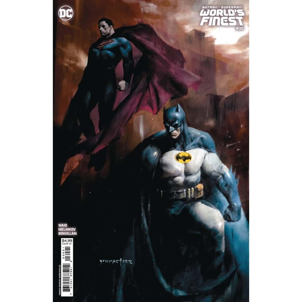 BATMAN SUPERMAN WORLDS FINEST (2022) # 30 COVER B PUPPETEER LEE CARD STOCK VARIANT