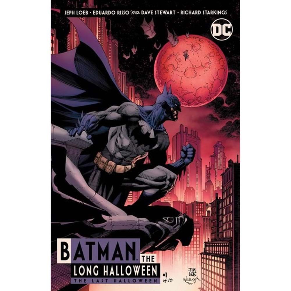 BATMAN THE LONG HALLOWEEN THE LAST HALLOWEEN # 1 (OF 10) COVER C JIM LEE VARIANT