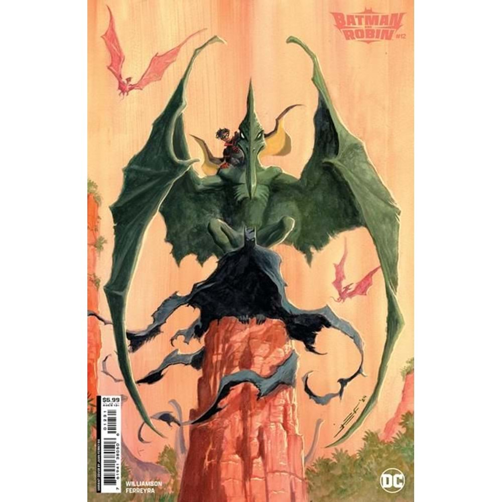 BATMAN AND ROBIN (2023) # 12 COVER B JUAN FERREYRA CARD STOCK VARIANT