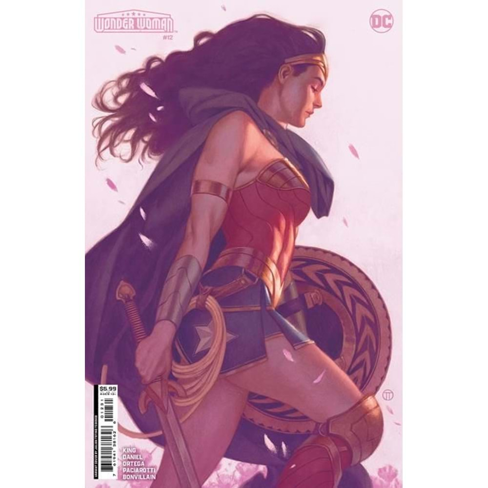 WONDER WOMAN (2023) # 12 COVER B JULIAN TOTINO TEDESCO CARD STOCK VARIANT