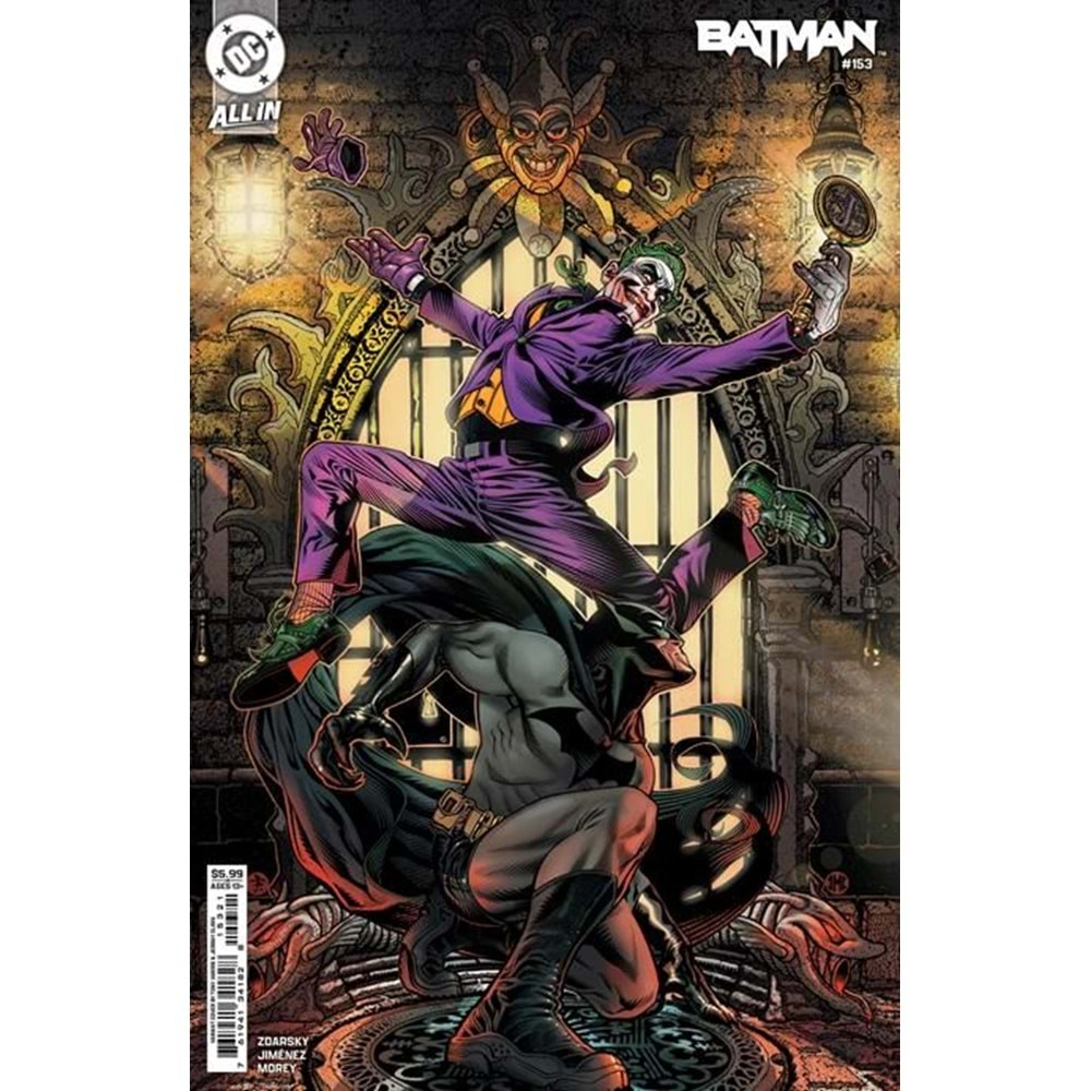 BATMAN (2016) # 153 COVER B TONY HARRIS & JEREMY CLARK CARD STOCK VARIANT