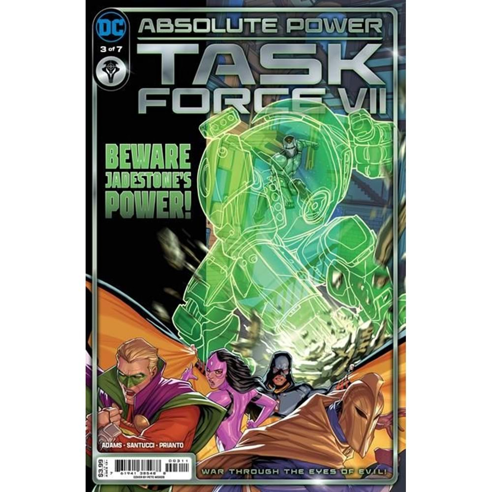 ABSOLUTE POWER TASK FORCE VII # 3 (OF 7) COVER A PETE WOODS