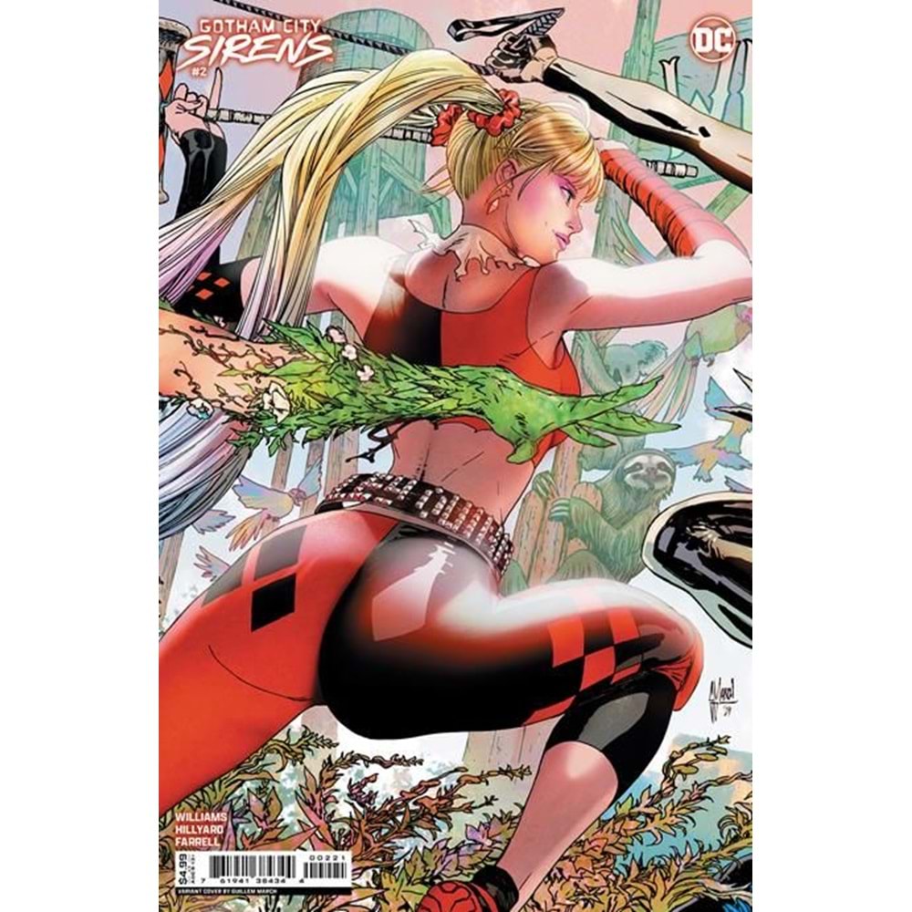 GOTHAM CITY SIRENS (2024) # 2 (OF 4) COVER D GUILLEM MARCH CONNECTING CARD STOCK VARIANT
