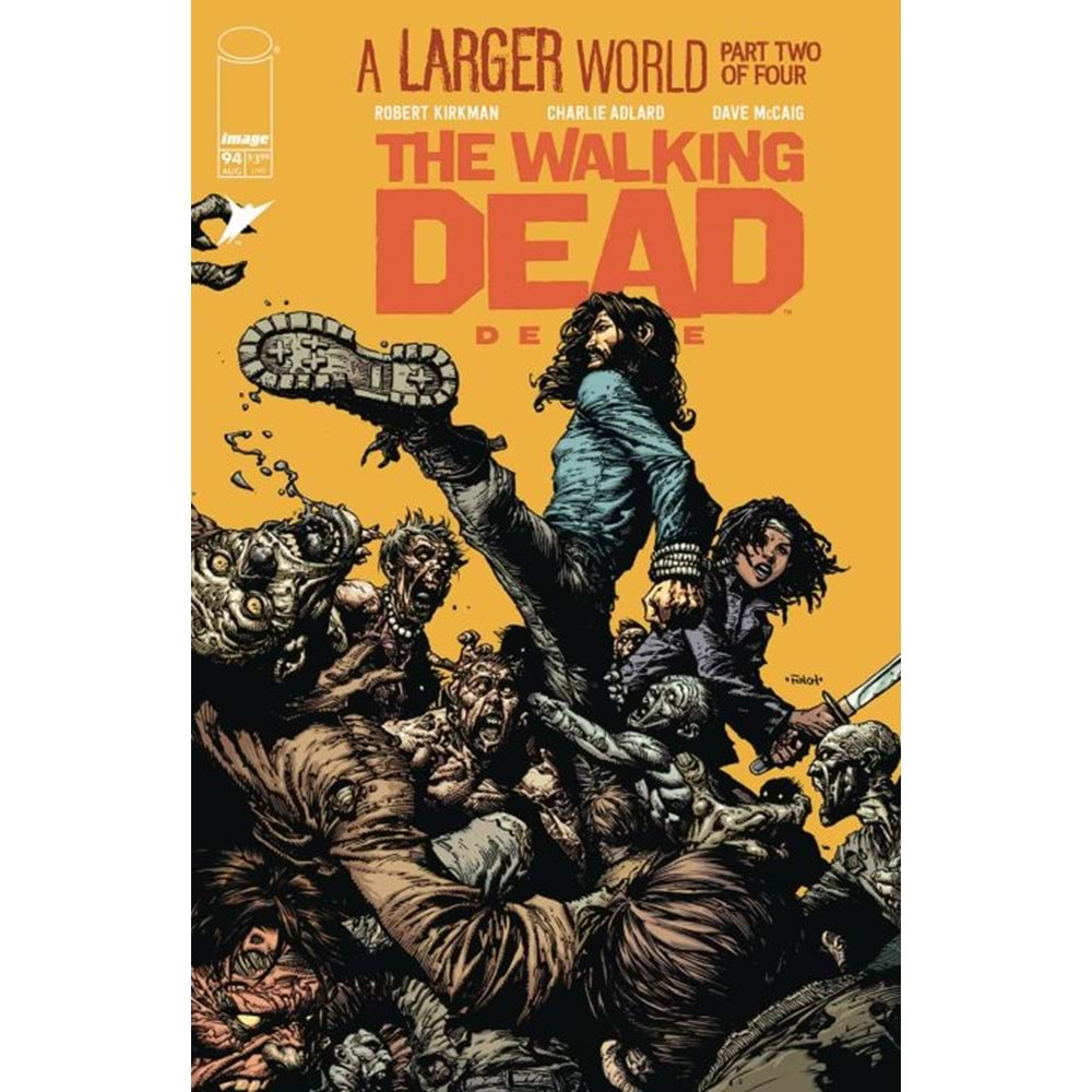 WALKING DEAD DELUXE # 94 COVER A DAVID FINCH & DAVE MCCAIG