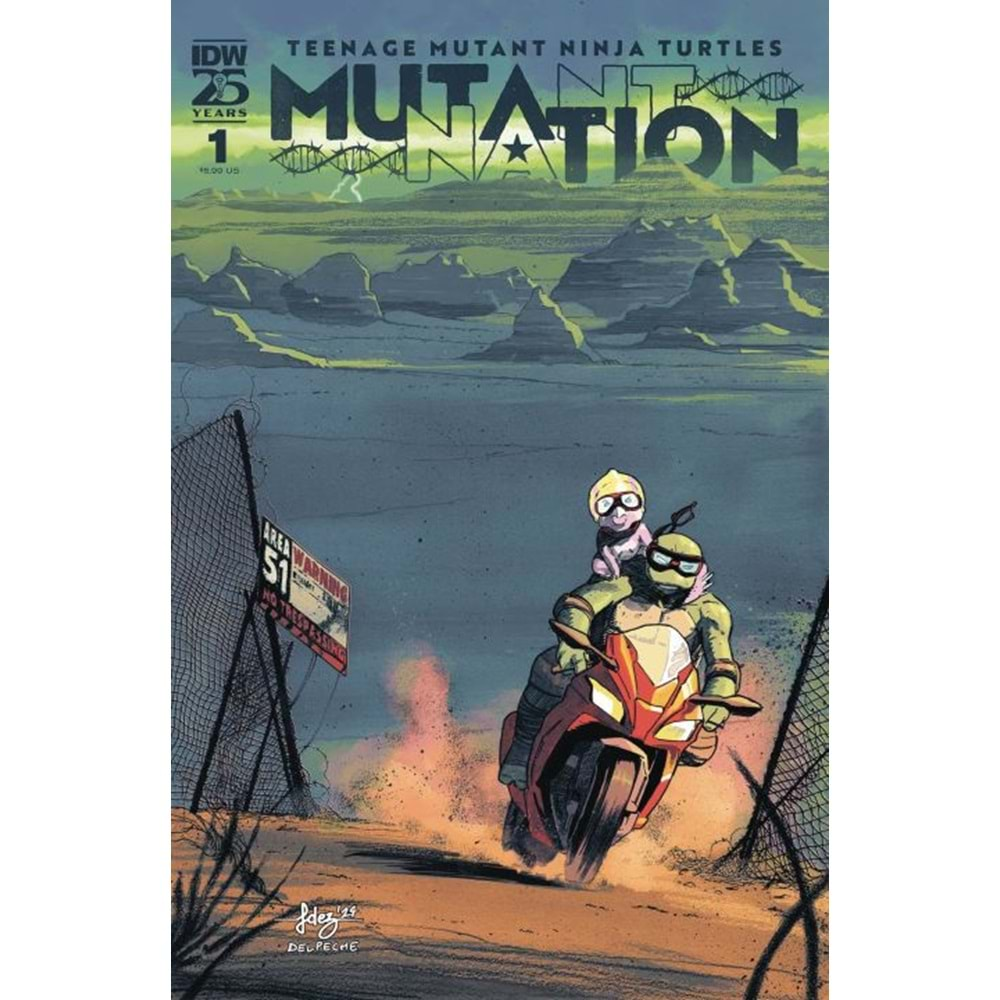 TMNT MUTANT NATION # 1 COVER A FERNANDEZ