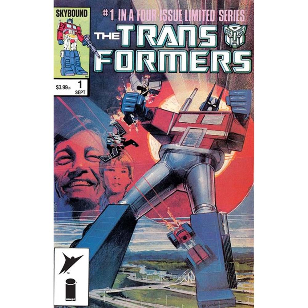TRANSFORMERS # 1 40TH ANNIVERSARY EDITION (ONE-SHOT) COVER A SIENKIEWICZ