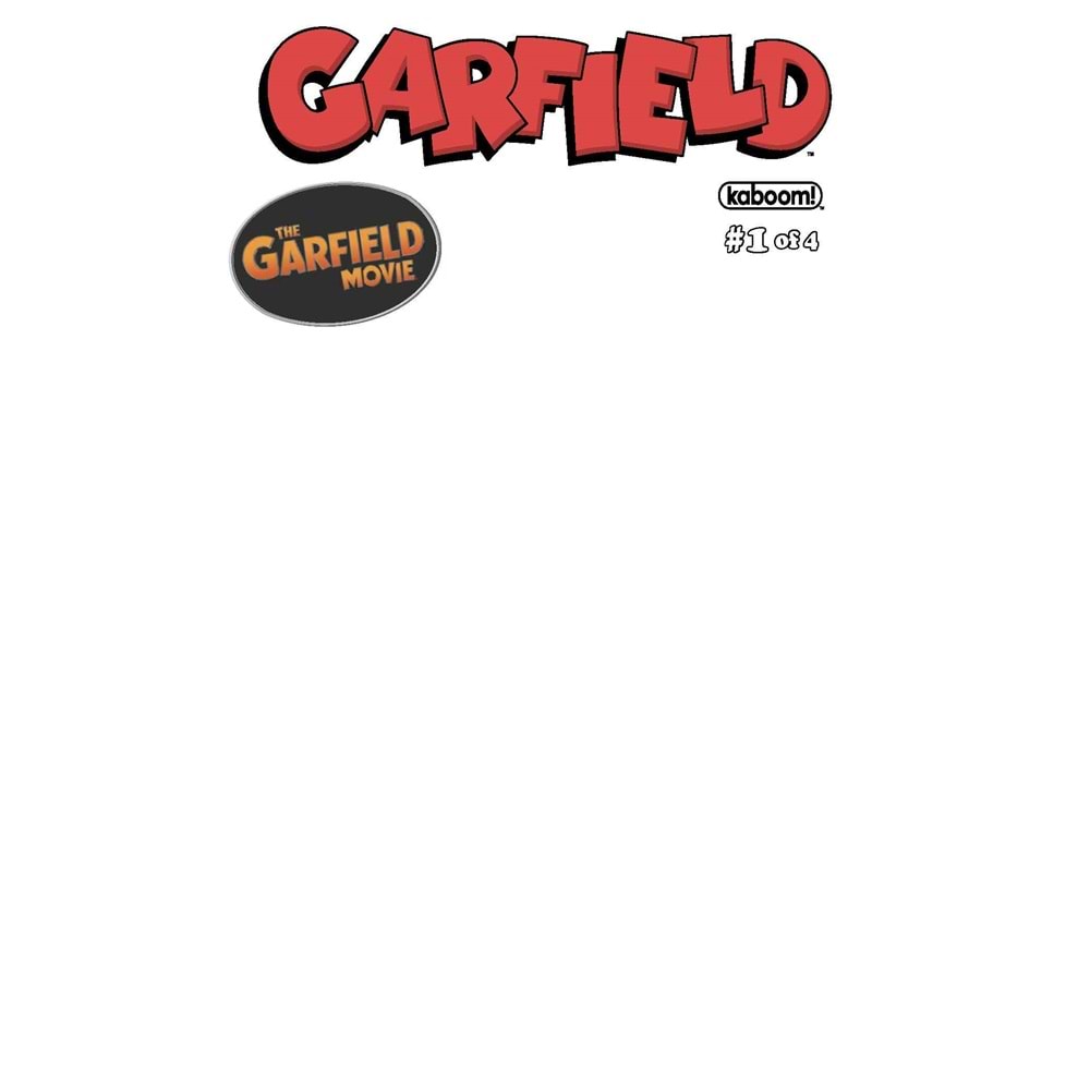 GARFIELD (2024) # 1 (OF 4) COVER C BLANK VARIANT