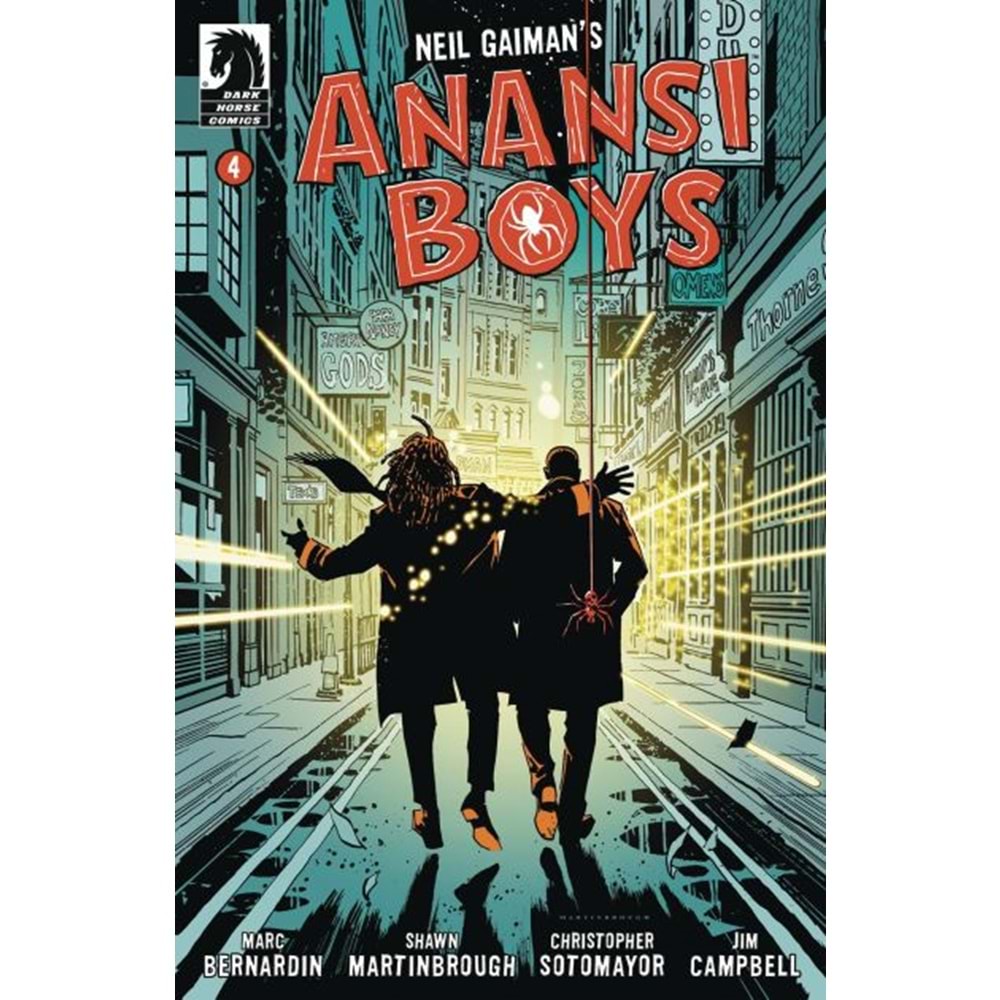 ANANSI BOYS I # 4 COVER B MARTINBROUGH