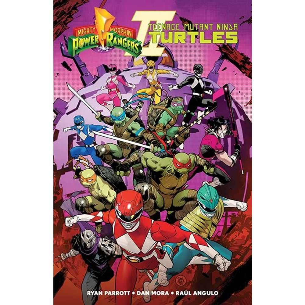 MIGHTY MORPHIN POWER RANGERS TEENAGE MUTANT NINJA TURTLES II TPB