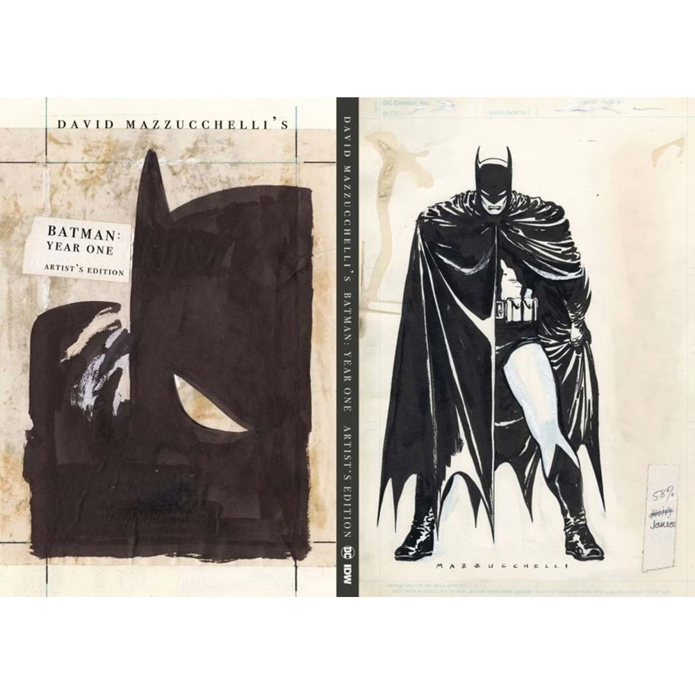 DAVID MAZZUCCHELLI BATMAN YEAR ONE ARTISTS EDITION HC