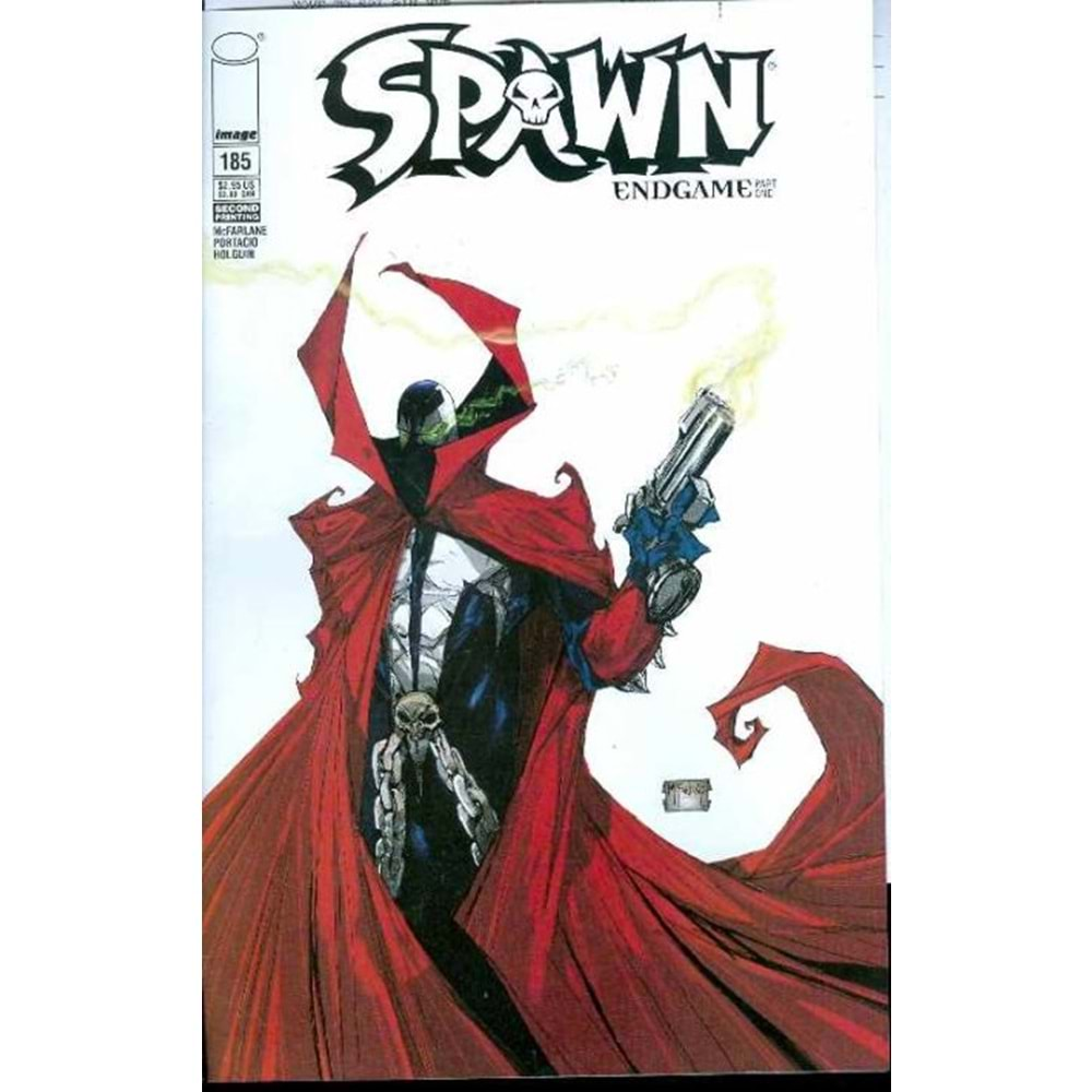 SPAWN # 185 SECOND PRINTING F