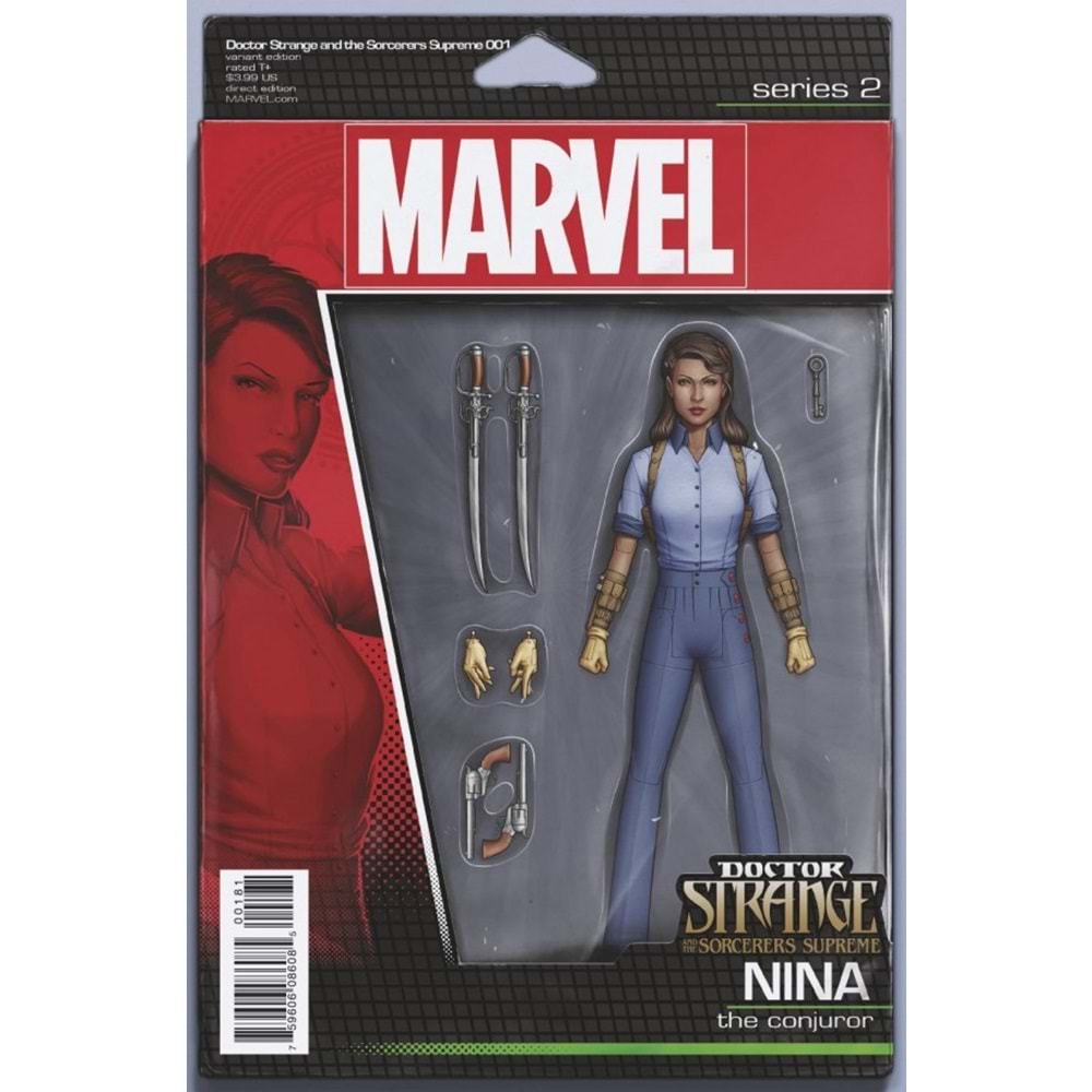 DOCTOR STRANGE AND THE SORCERERS SUPREME # 1 CHRISTOPHER ACTION FIGURE VARIANT