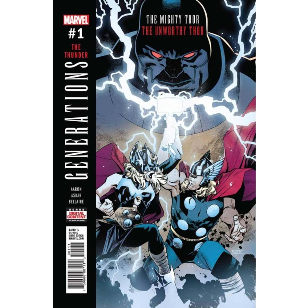 GENERATIONS UNWORTHY THOR - MIGHTY THOR # 1 (ONE-SHOT)