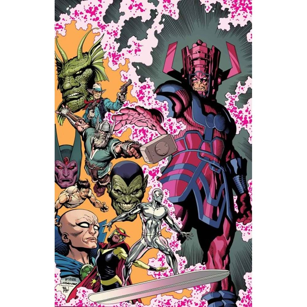 HISTORY OF THE MARVEL UNIVERSE BY MCNIVEN POSTER