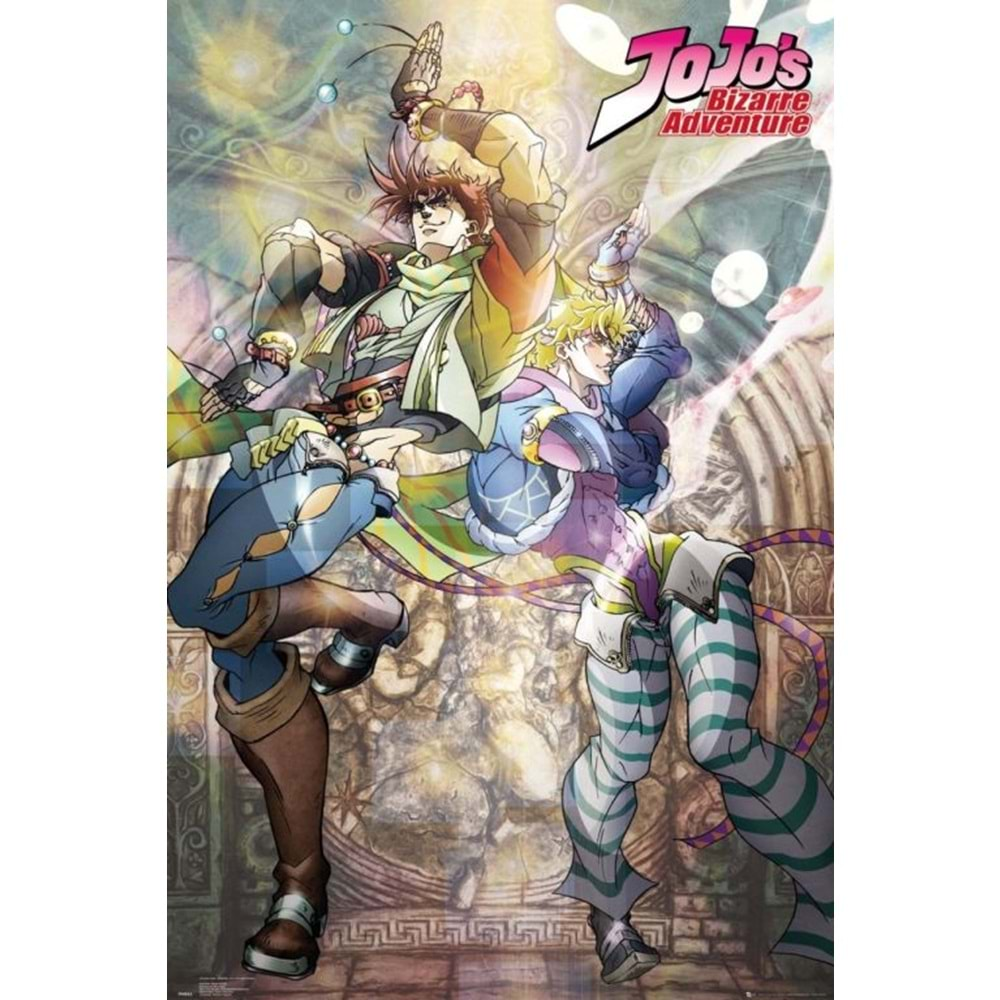 JOJOS BIZARRE ADVENTURE JOSEPH AND CEASAR POSTER