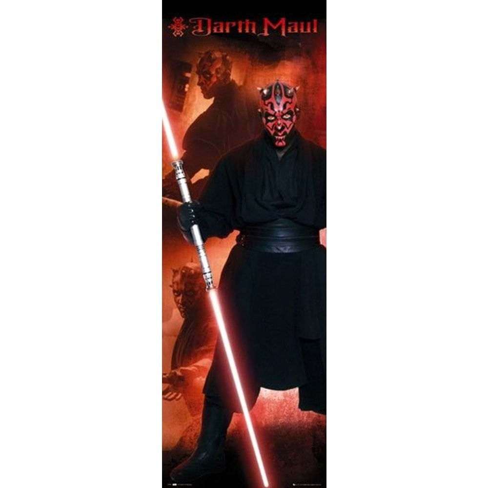 STAR WARS DARTH MAUL DOOR POSTER