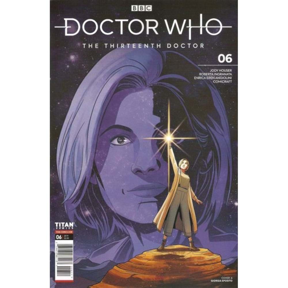 DOCTOR WHO THIRTEENTH DOCTOR # 6 COVER A SPOSITO