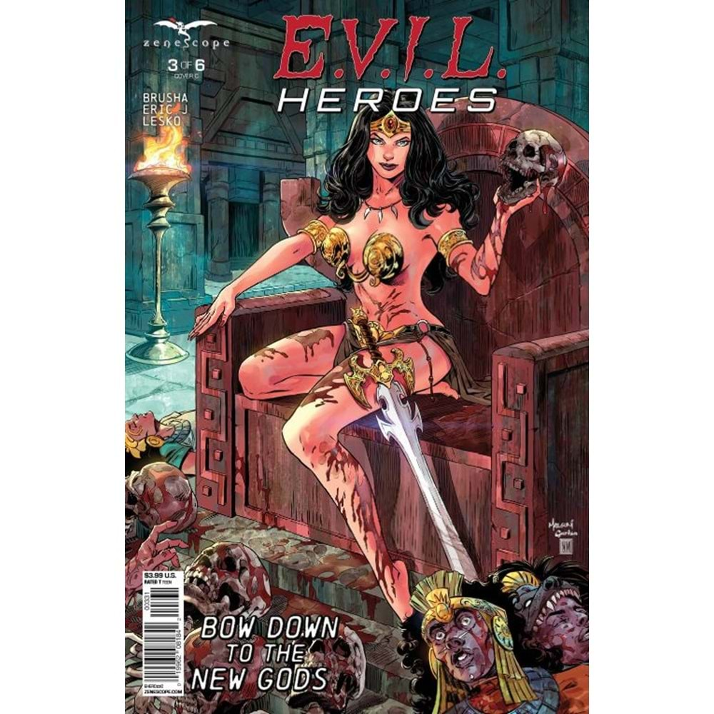 EVIL HEROES # 3 (OF 6) COVER C MALSUNI