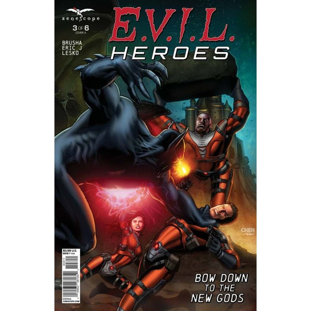 EVIL HEROES # 3 (OF 6) COVER A CHEN