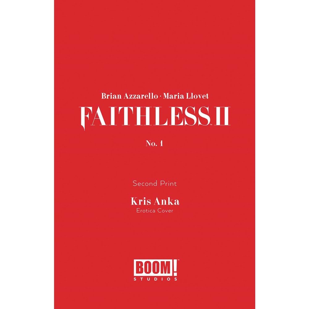 FAITHLESS II # 1-6 COVER B EROTICA CONNECTING VARIANT TAM SET