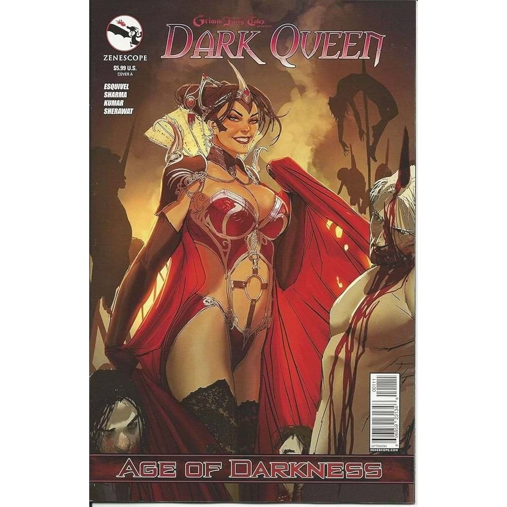 GRIMM FAIRY TALES PRESENTS DARK QUEEN # 1 COVER A STJEPAN SEJIC