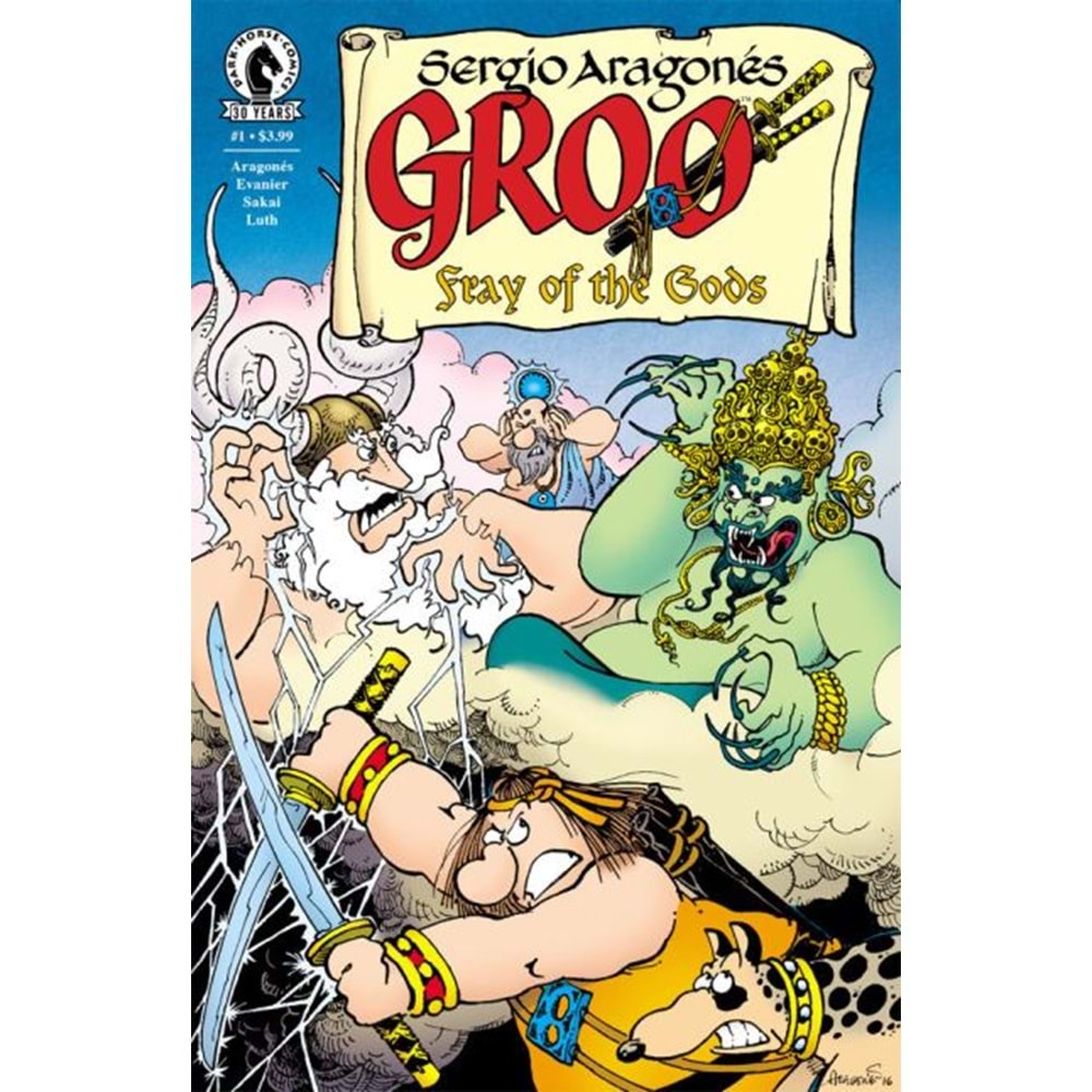 GROO FRAY OF THE GODS # 1
