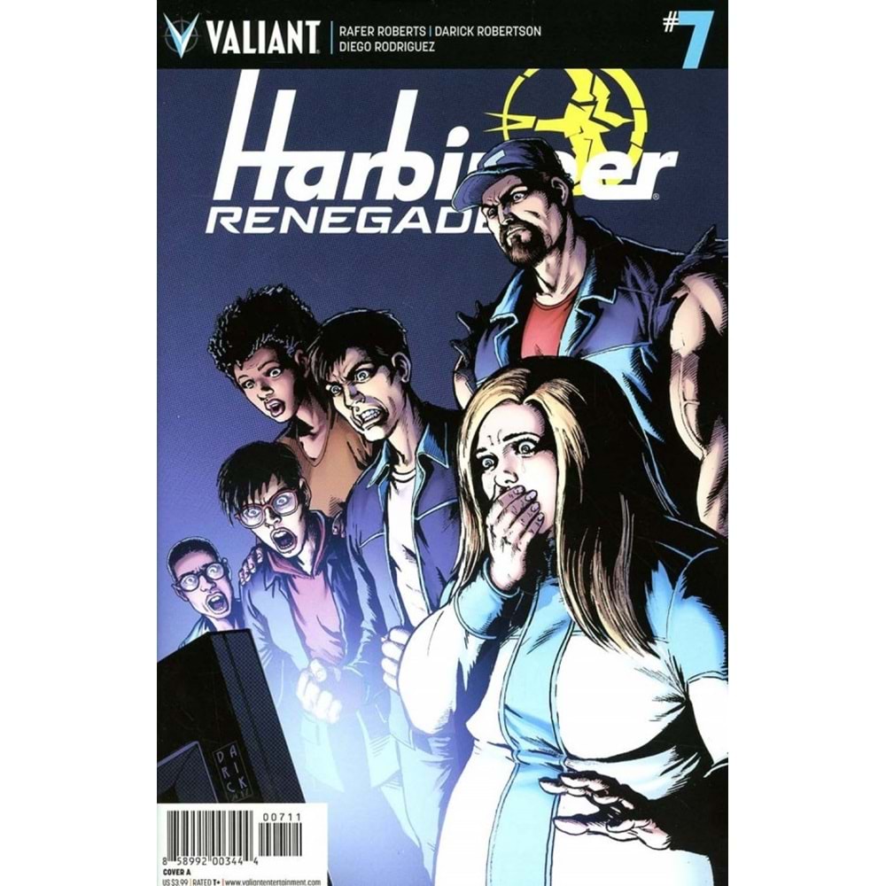 HARBINGER RENEGADE # 7 COVER A ROBERTSON