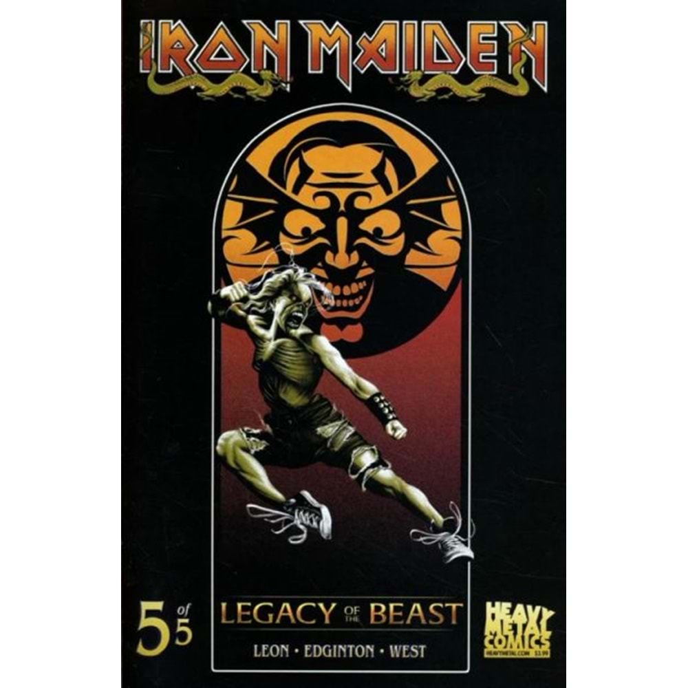 IRON MAIDEN LEGACY OF THE BEAST # 5 COVER B ENGLERT