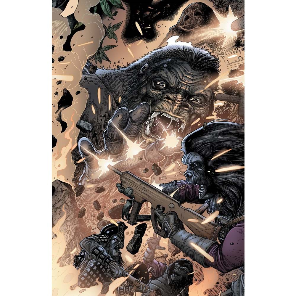 KONG ON THE PLANET OF THE APES # 6 CONNECTING MAGNO VARIANT
