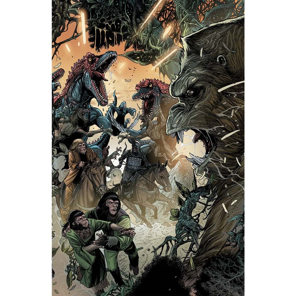 KONG ON THE PLANET OF THE APES # 3 CONNECTING MAGNO VARIANT