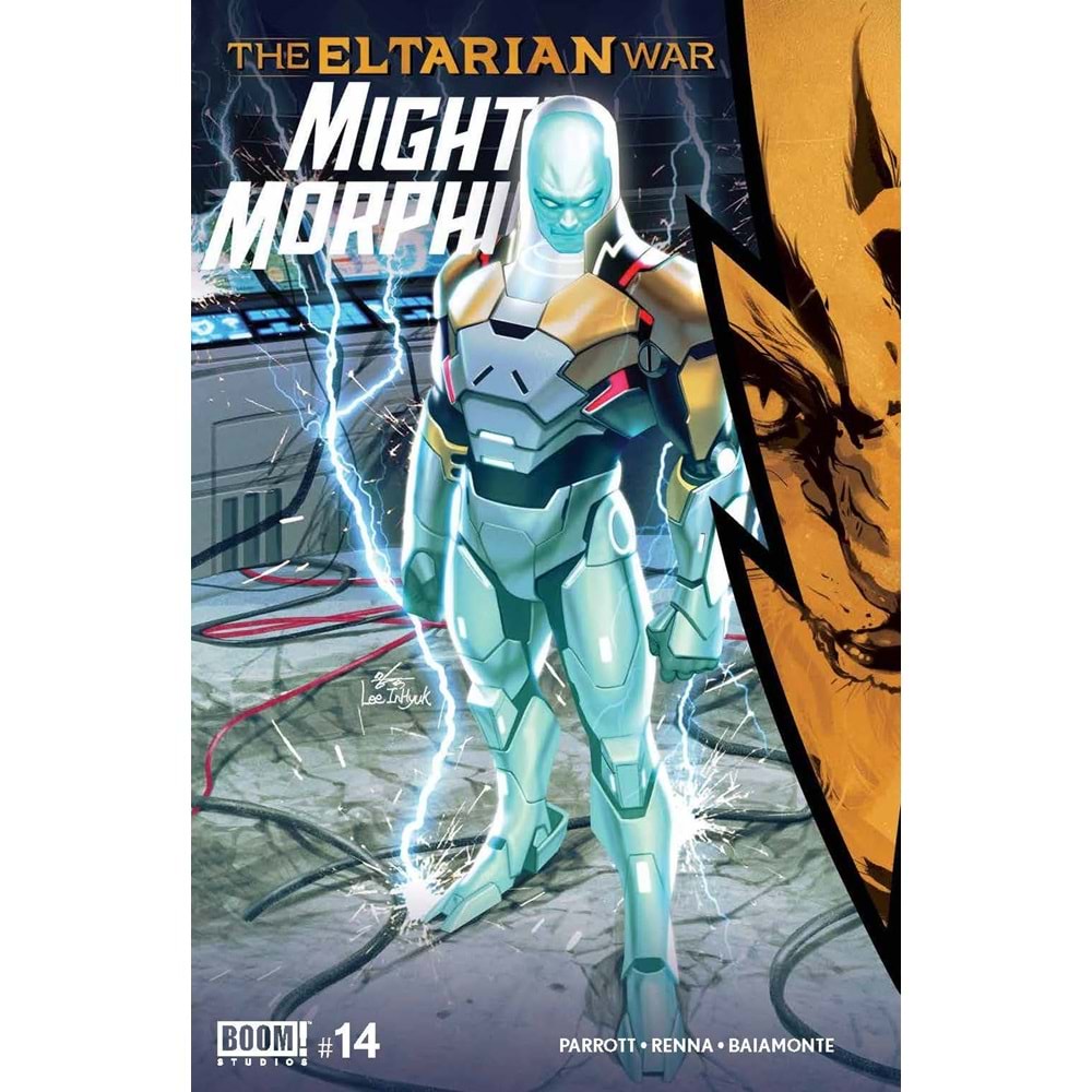 MIGHTY MORPHIN # 14 COVER A LEE