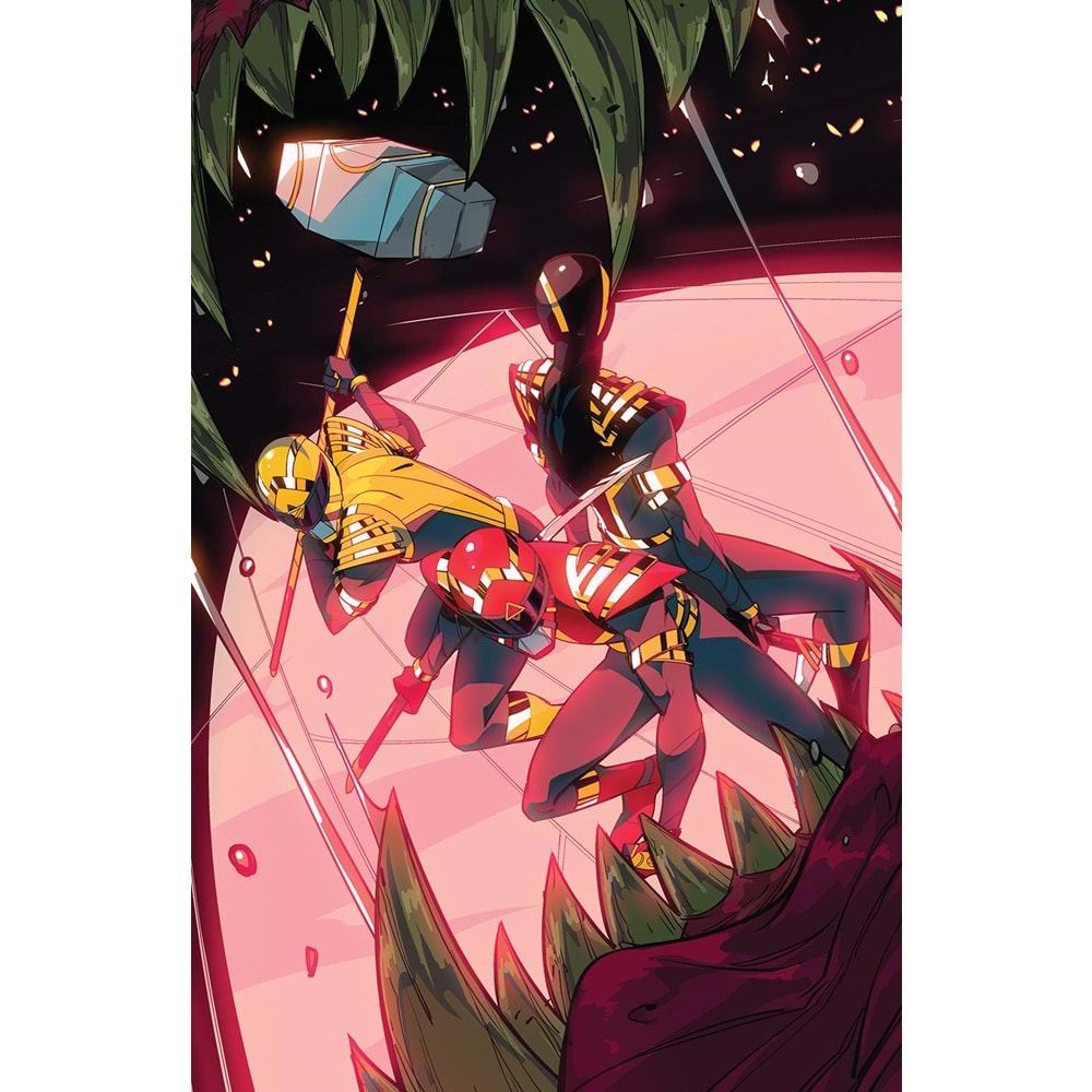 POWER RANGERS # 3 COVER B DI NICUOLO LEGACY VARIANT