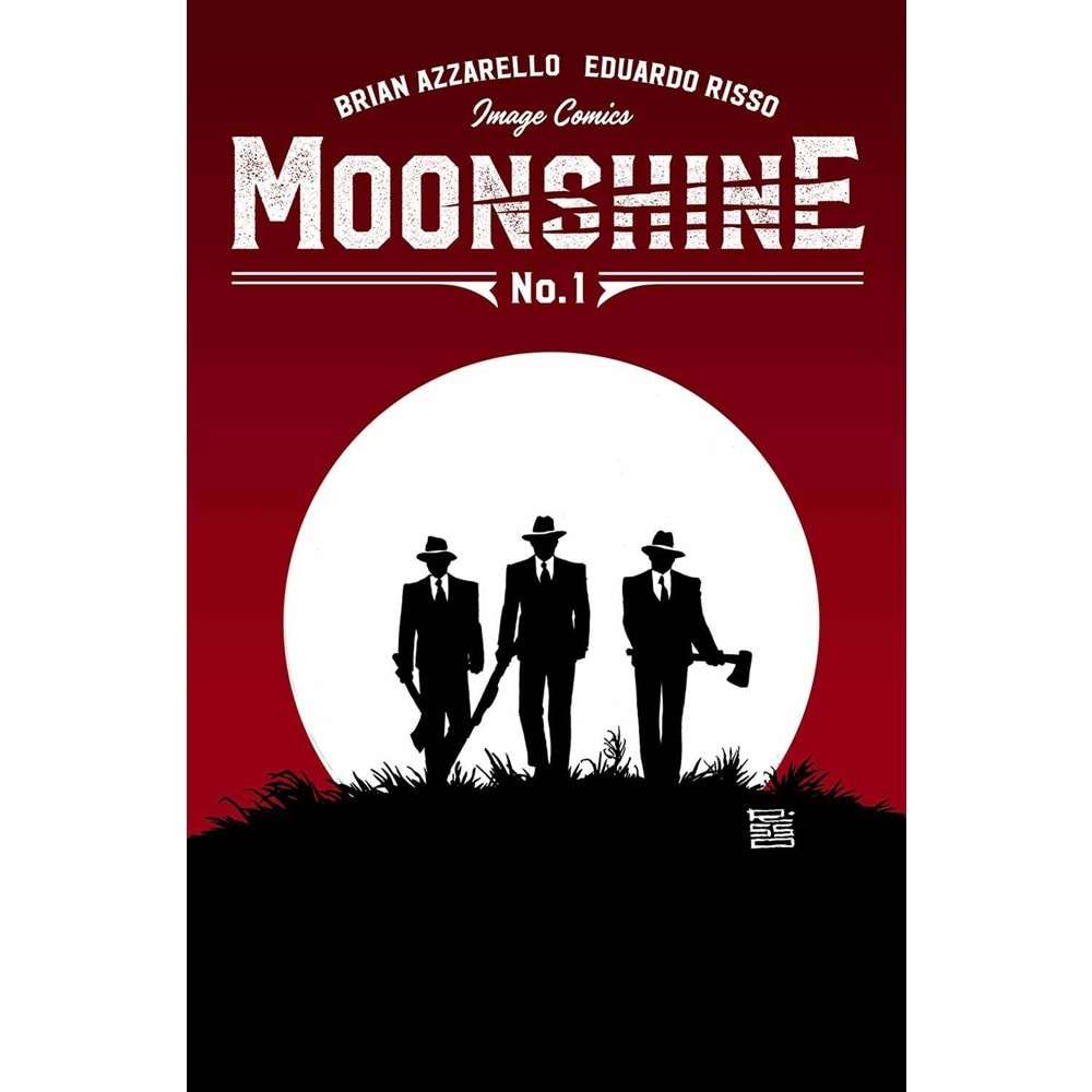 MOONSHINE # 1 COVER A RISSO